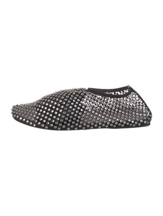 Christopher Esber Crystal Embellishments Flats