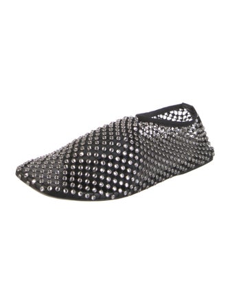 Christopher Esber Crystal Embellishments Flats