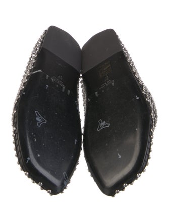 Christopher Esber Crystal Embellishments Flats