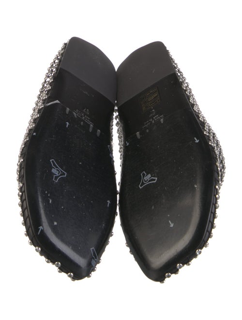 Christopher Esber Crystal Embellishments Flats