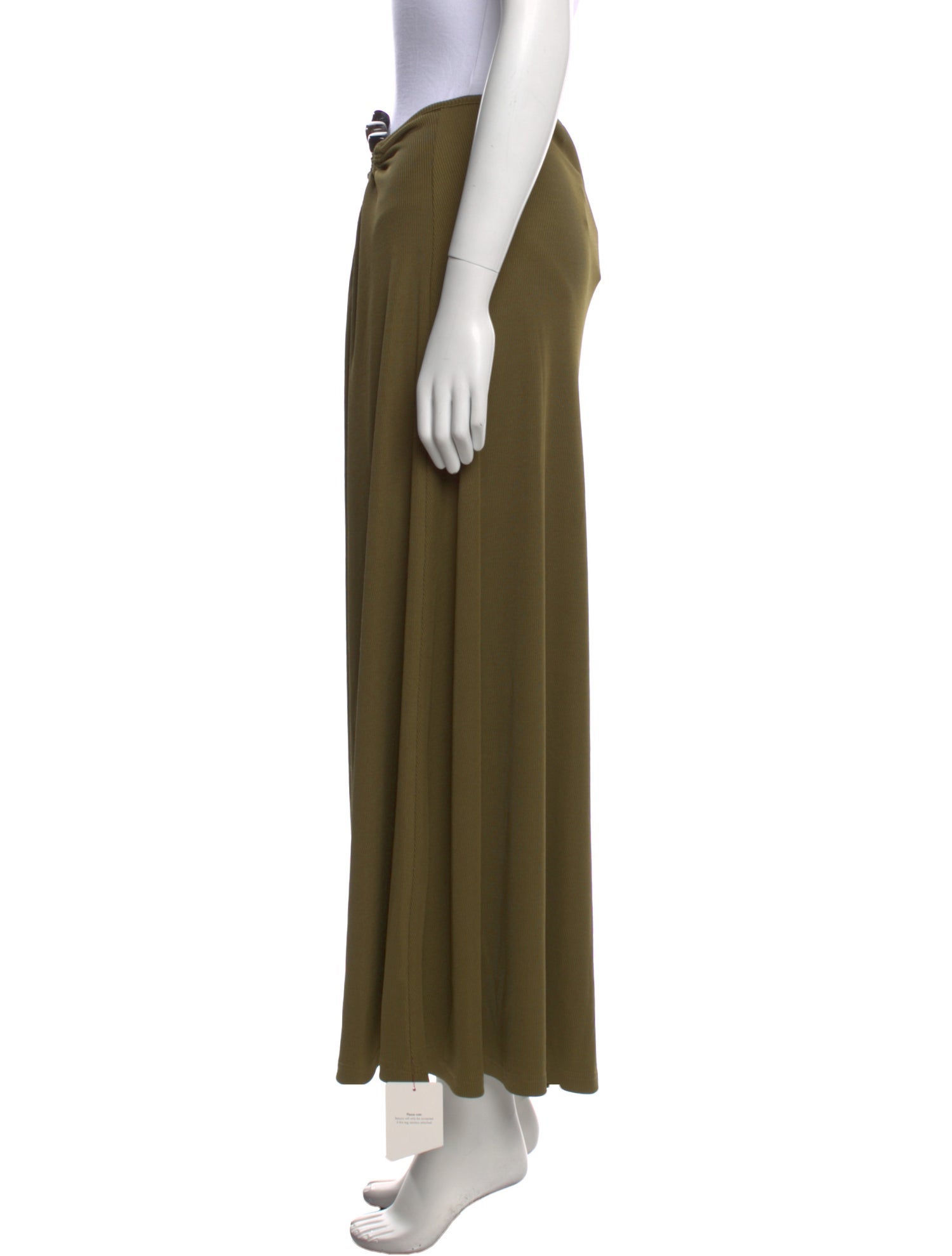 Christopher Esber Pleated Accents Midi Length Skirt w/ Tags