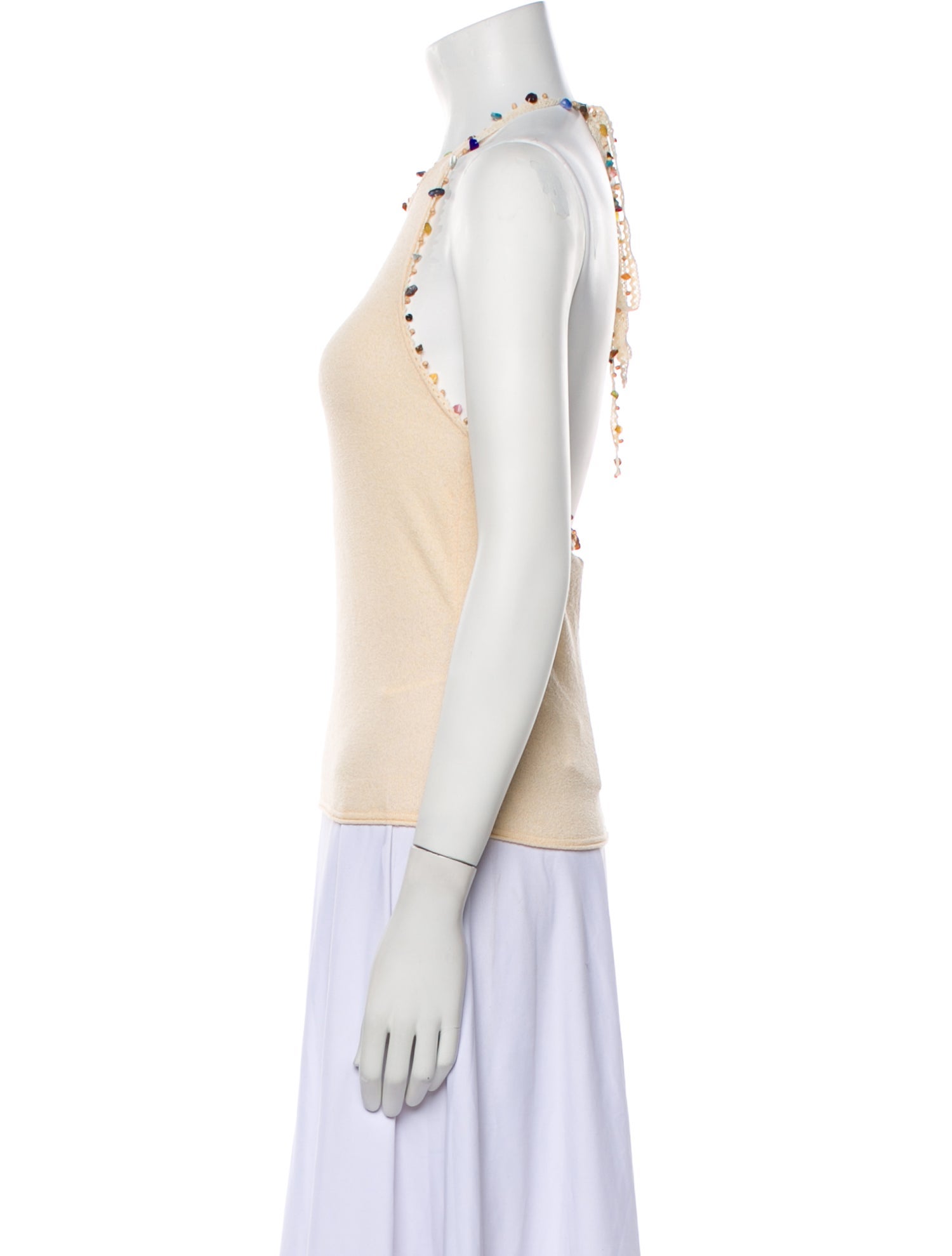 Christopher Esber Halterneck Sleeveless Top w/ Tags