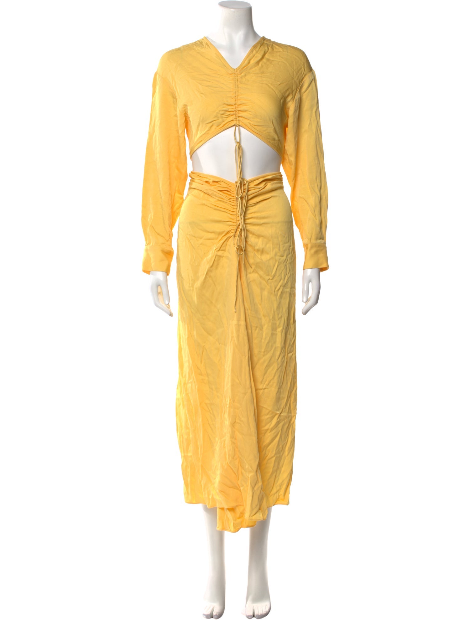 Christopher Esber V-Neck Long Dress