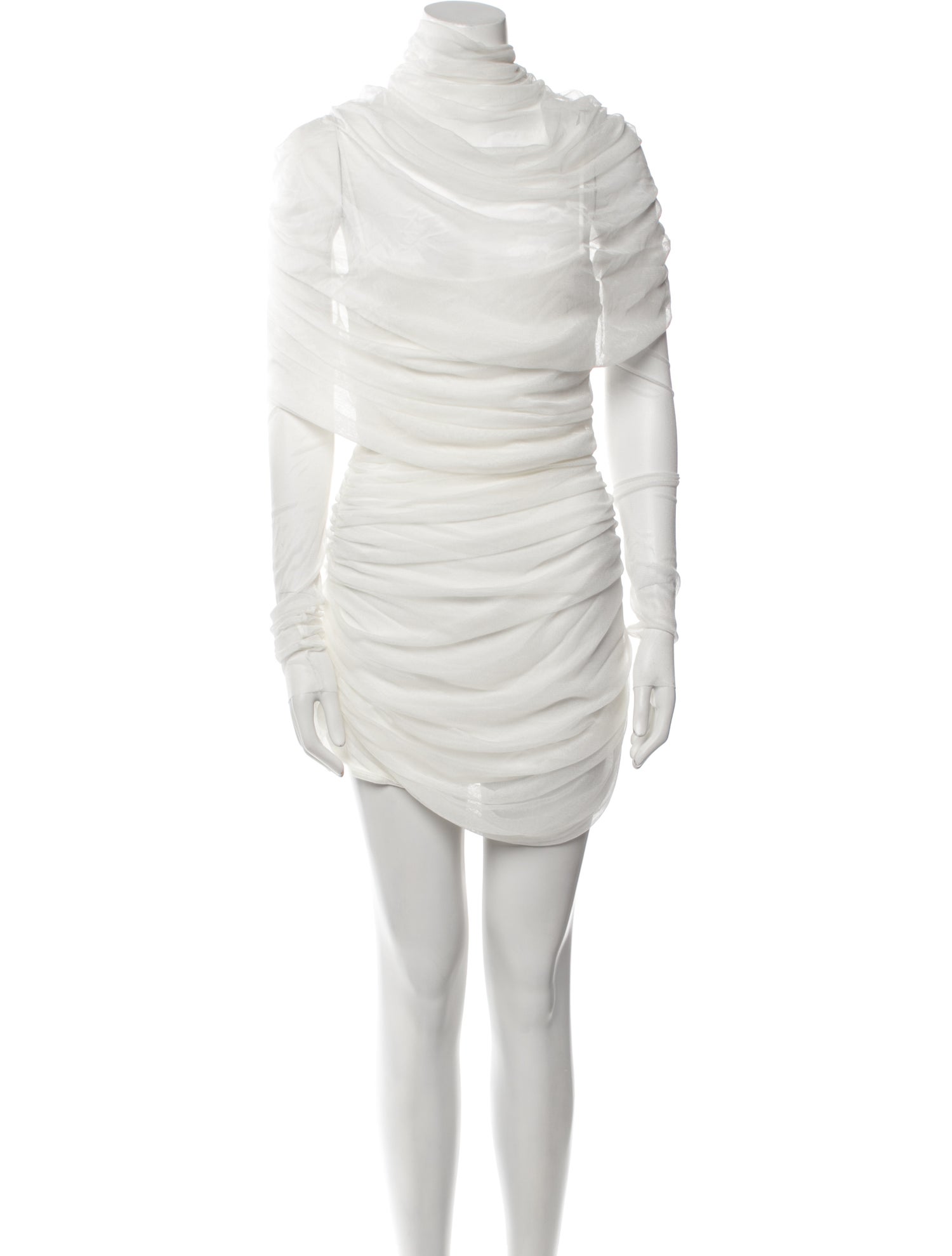 Christopher Esber Cowl Neck Long Dress