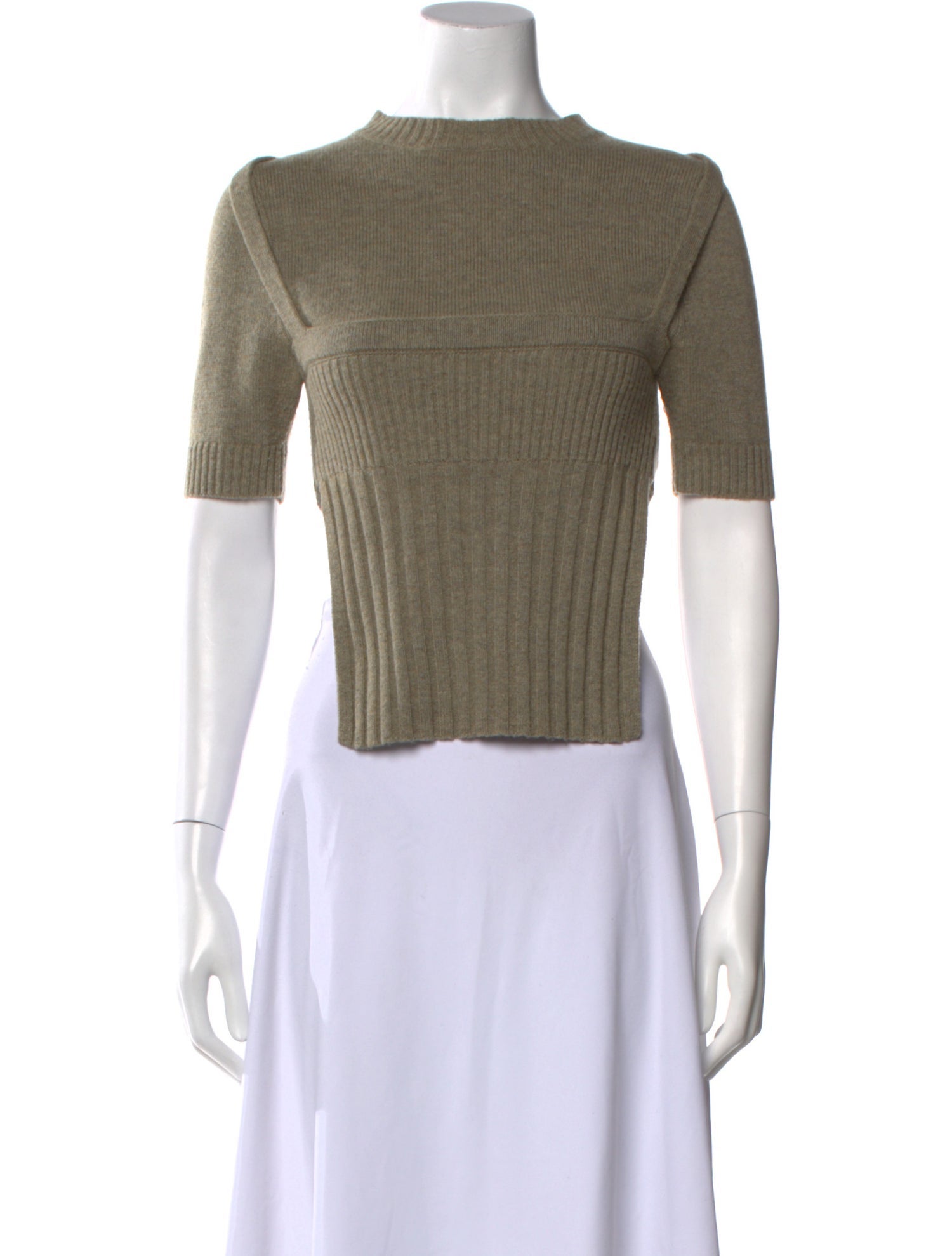 Christopher Esber Wool Crew Neck Sweater