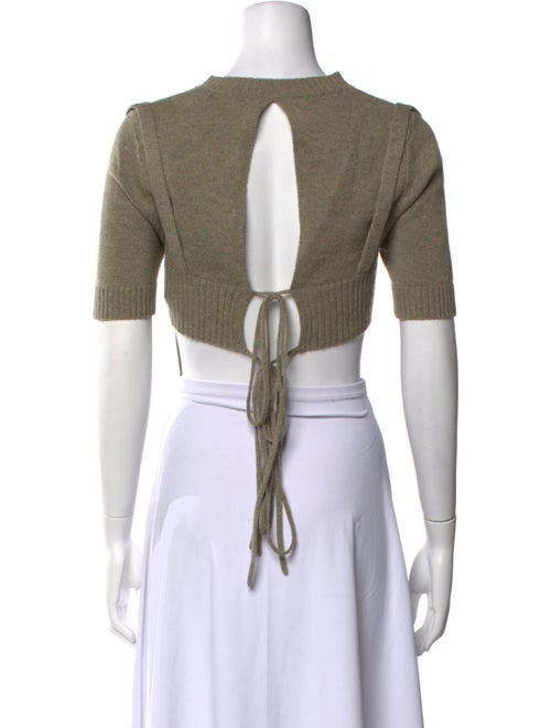 Christopher Esber Wool Crew Neck Sweater