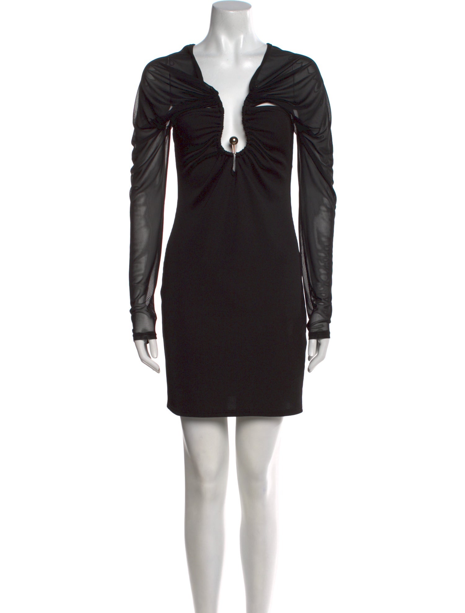 Christopher Esber V-Neck Mini Dress