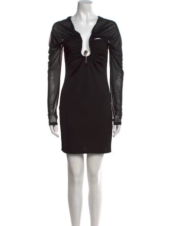 Christopher Esber V-Neck Mini Dress