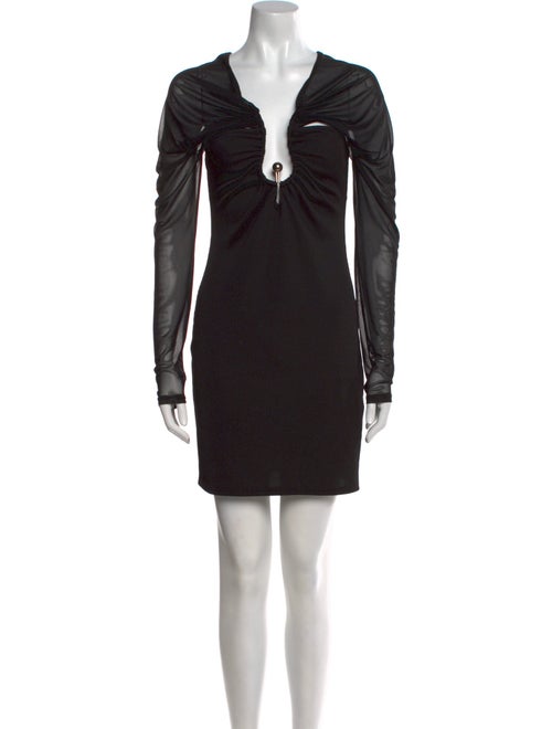 Christopher Esber V-Neck Mini Dress