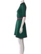 Christopher Esber Colorblock Pattern Mini Dress