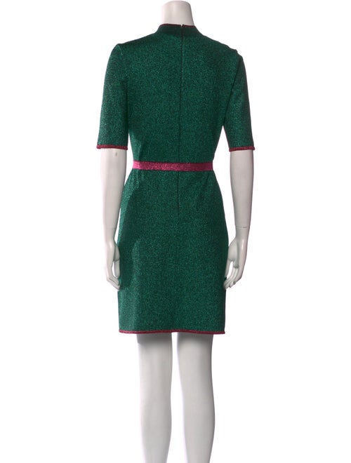 Christopher Esber Colorblock Pattern Mini Dress