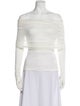 Christopher Esber Off-The-Shoulder Short Sleeve Top