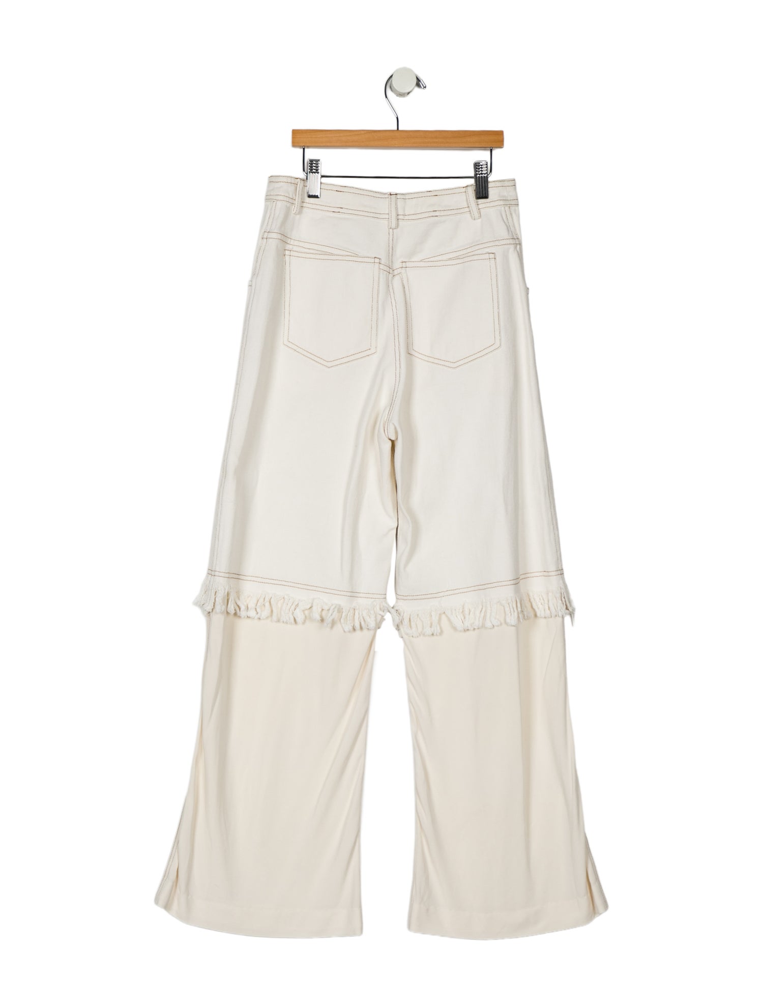 Christopher Esber High-Rise Wide Leg Jeans