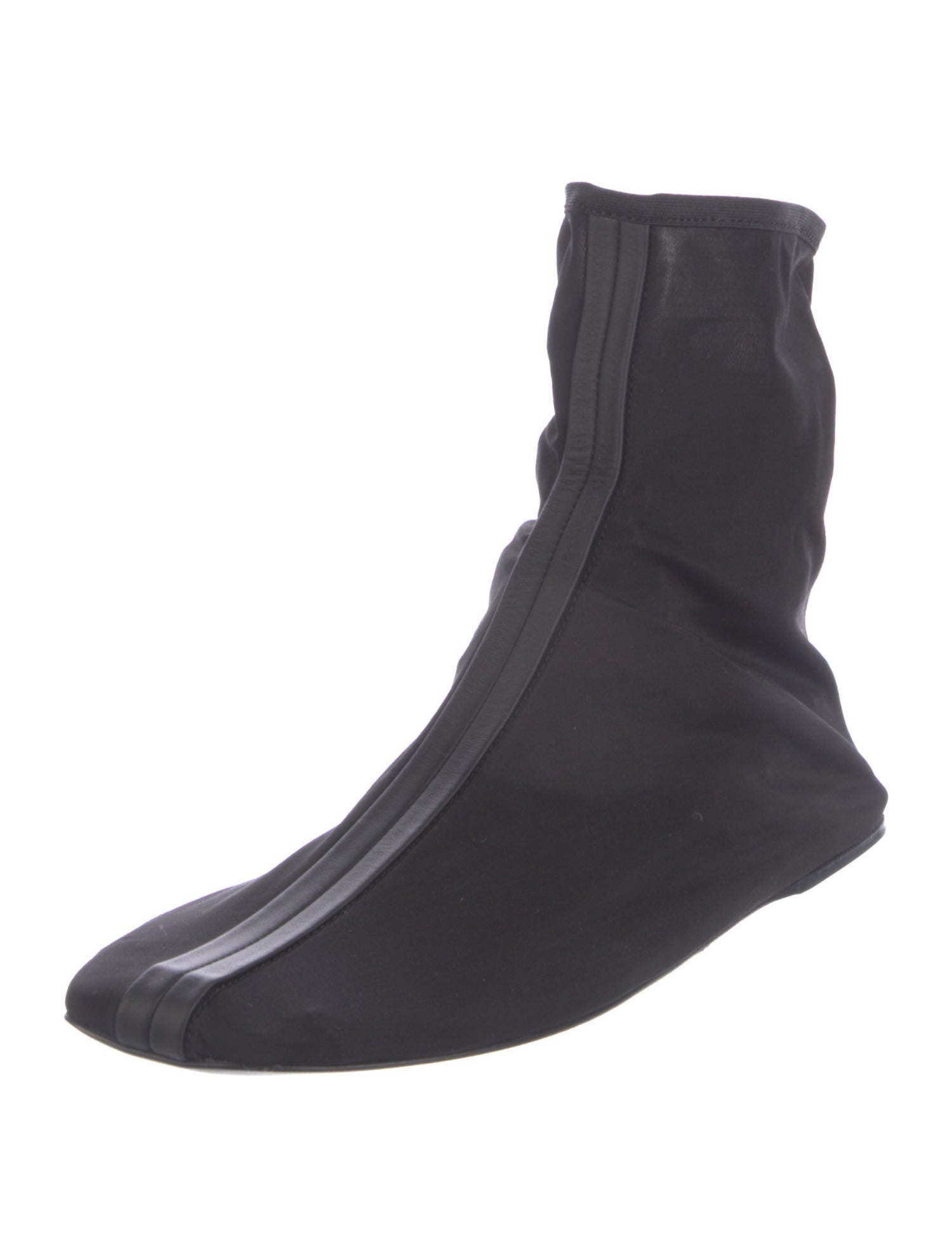 Christopher Esber Leather Trim Embellishment Sock Boots