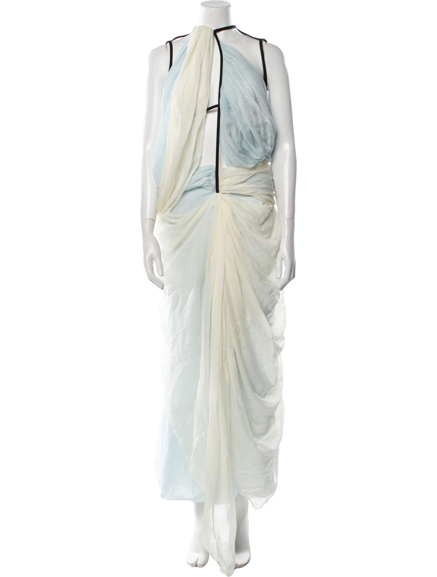 Christopher Esber Silk Long Dress