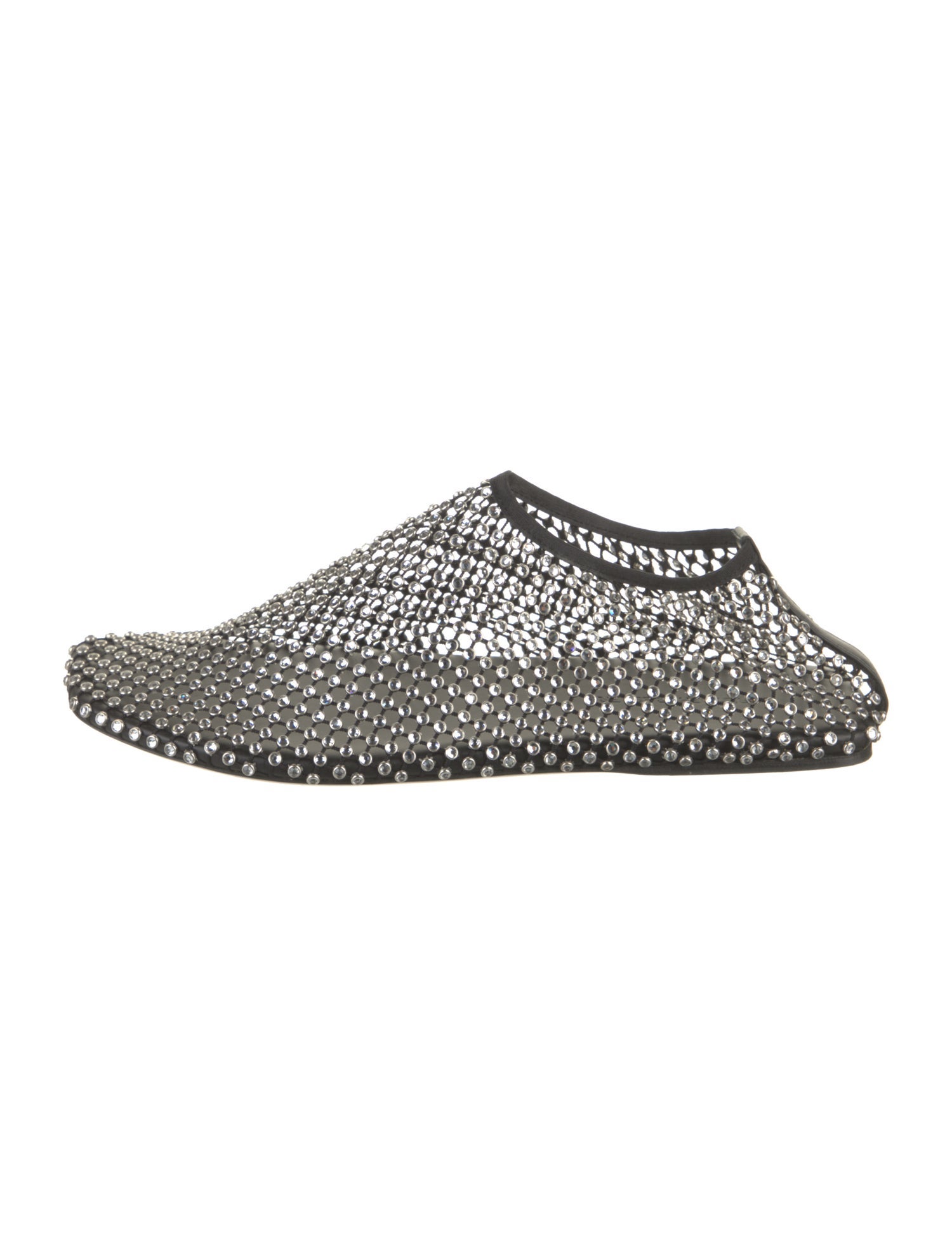 Christopher Esber Crystal Embellishments Flats