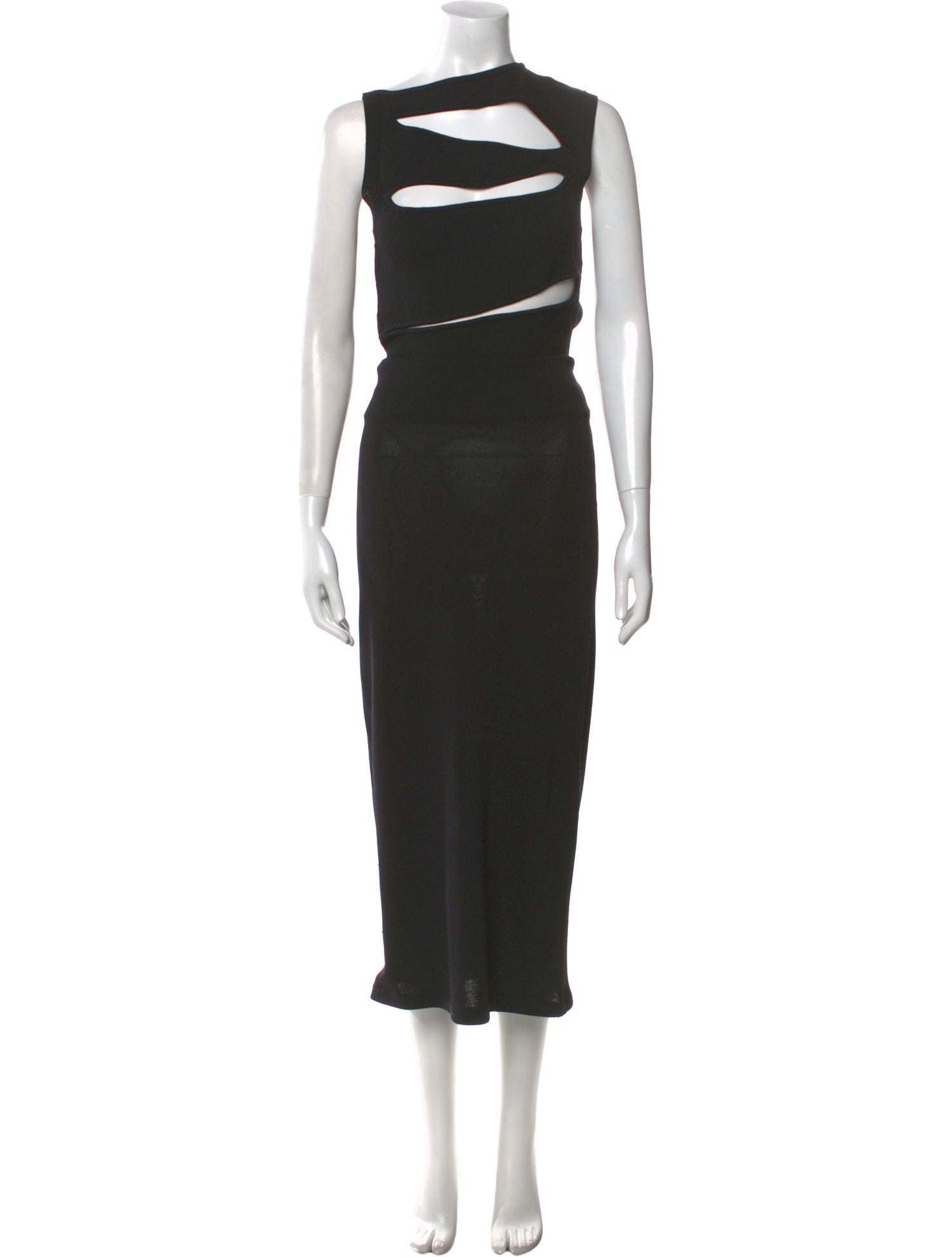 Christopher Esber Cowl Neck Long Dress