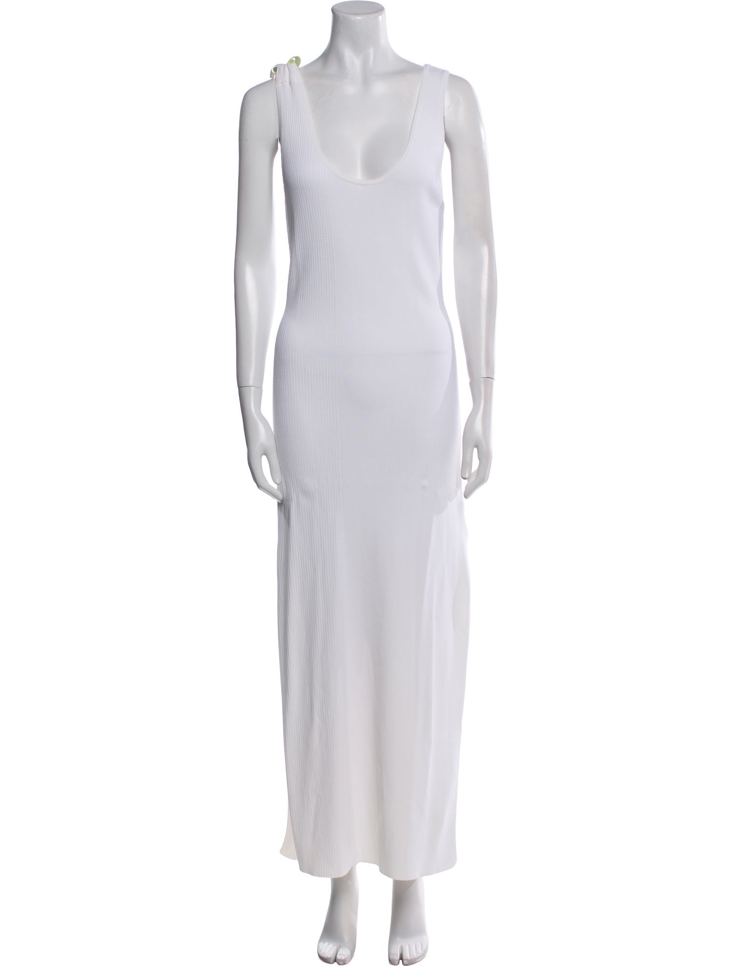 Christopher Esber Scoop Neck Long Dress