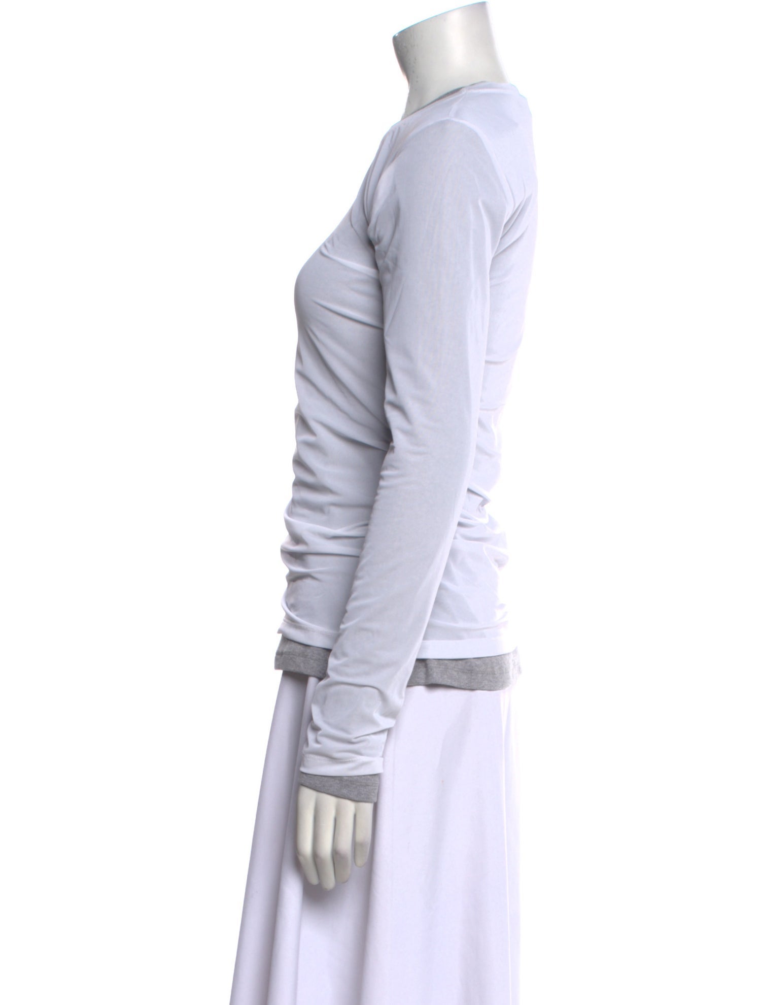 Christopher Esber Mock Neck Long Sleeve Sweatshirt w/ Tags