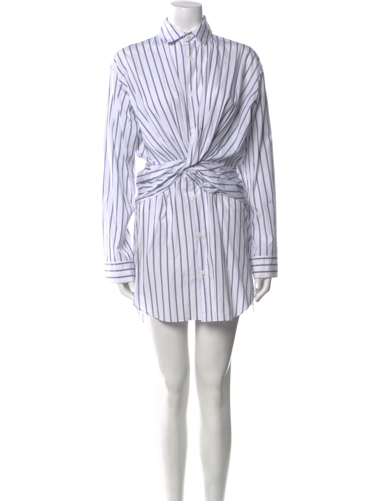 Christopher Esber Striped Mini Dress