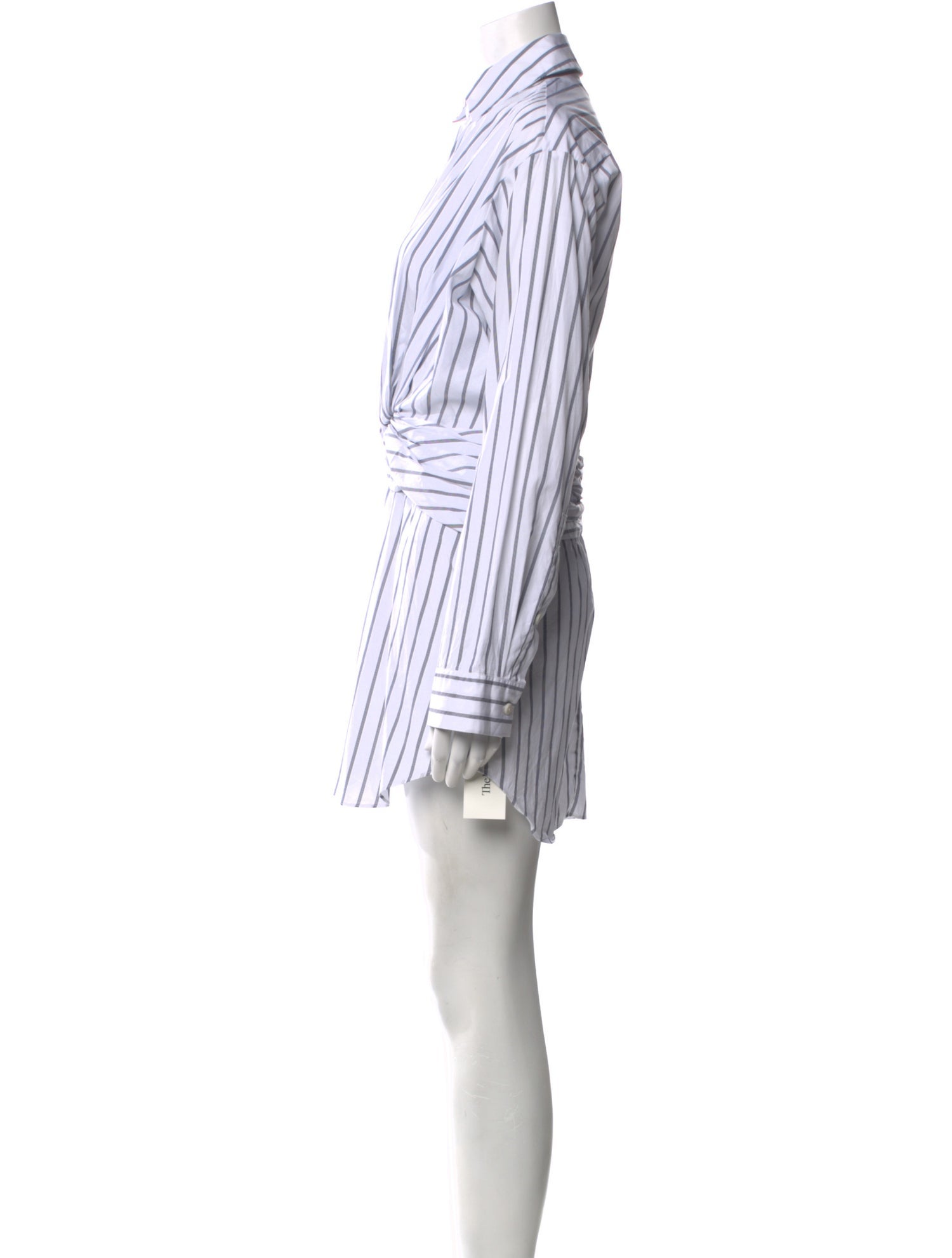 Christopher Esber Striped Mini Dress