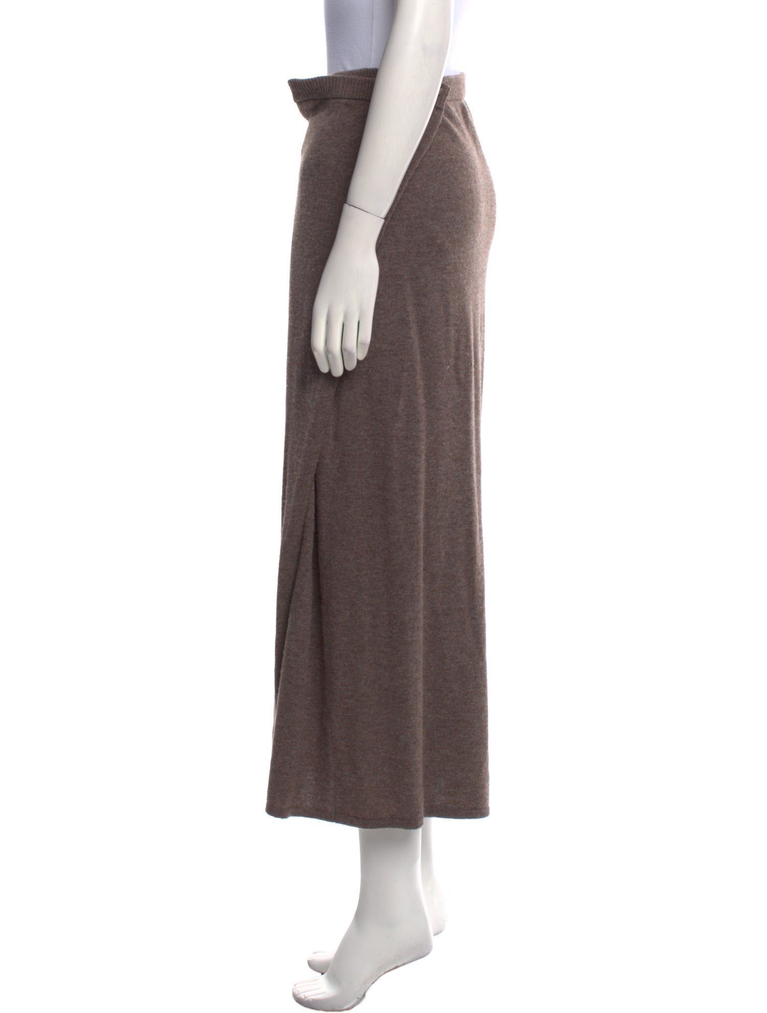 Christopher Esber Merino Wool Midi Length Skirt