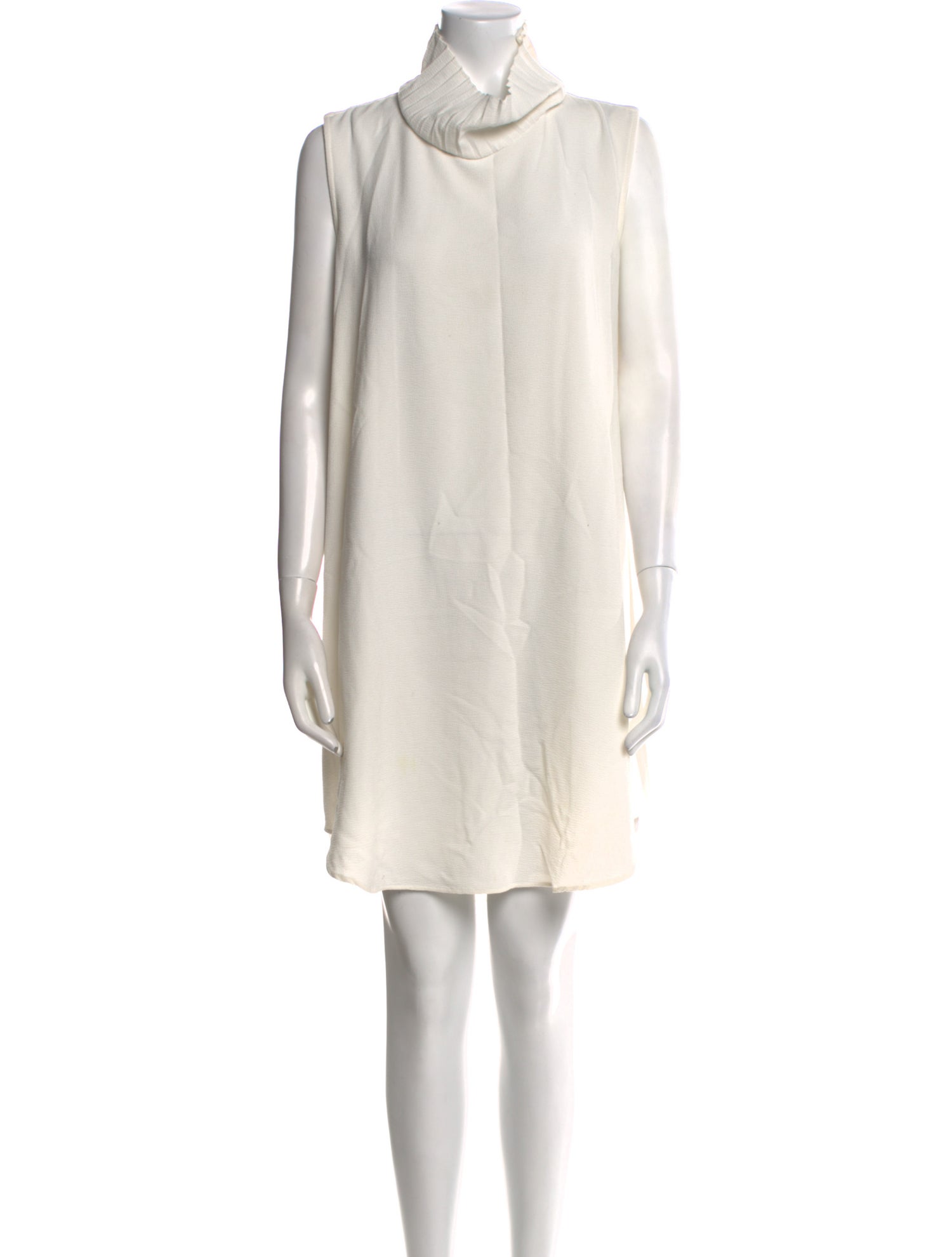 Christopher Esber Mock Neck Mini Dress