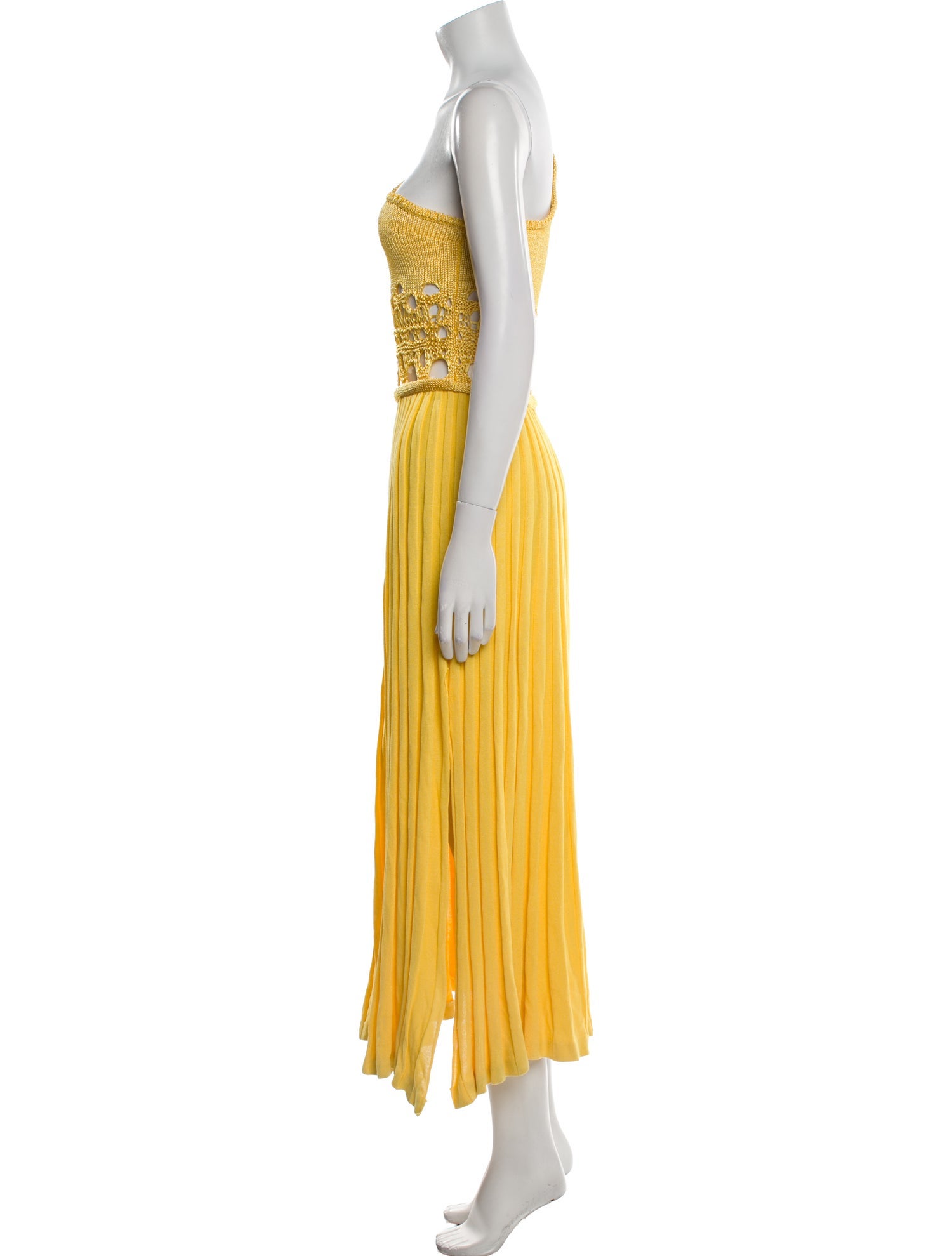 Christopher Esber One-Shoulder Long Dress
