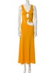 Christopher Esber V-Neck Long Dress