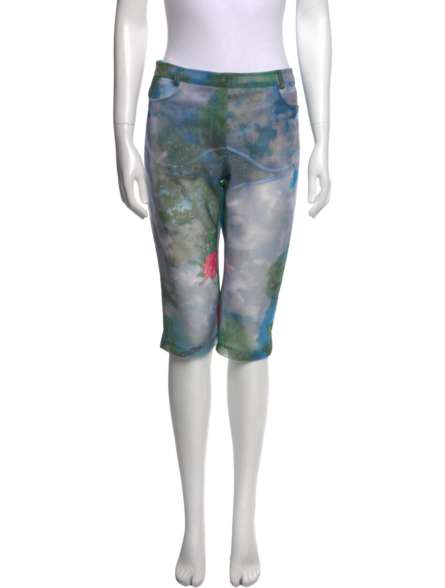 Christopher Esber Printed Straight Leg Pants