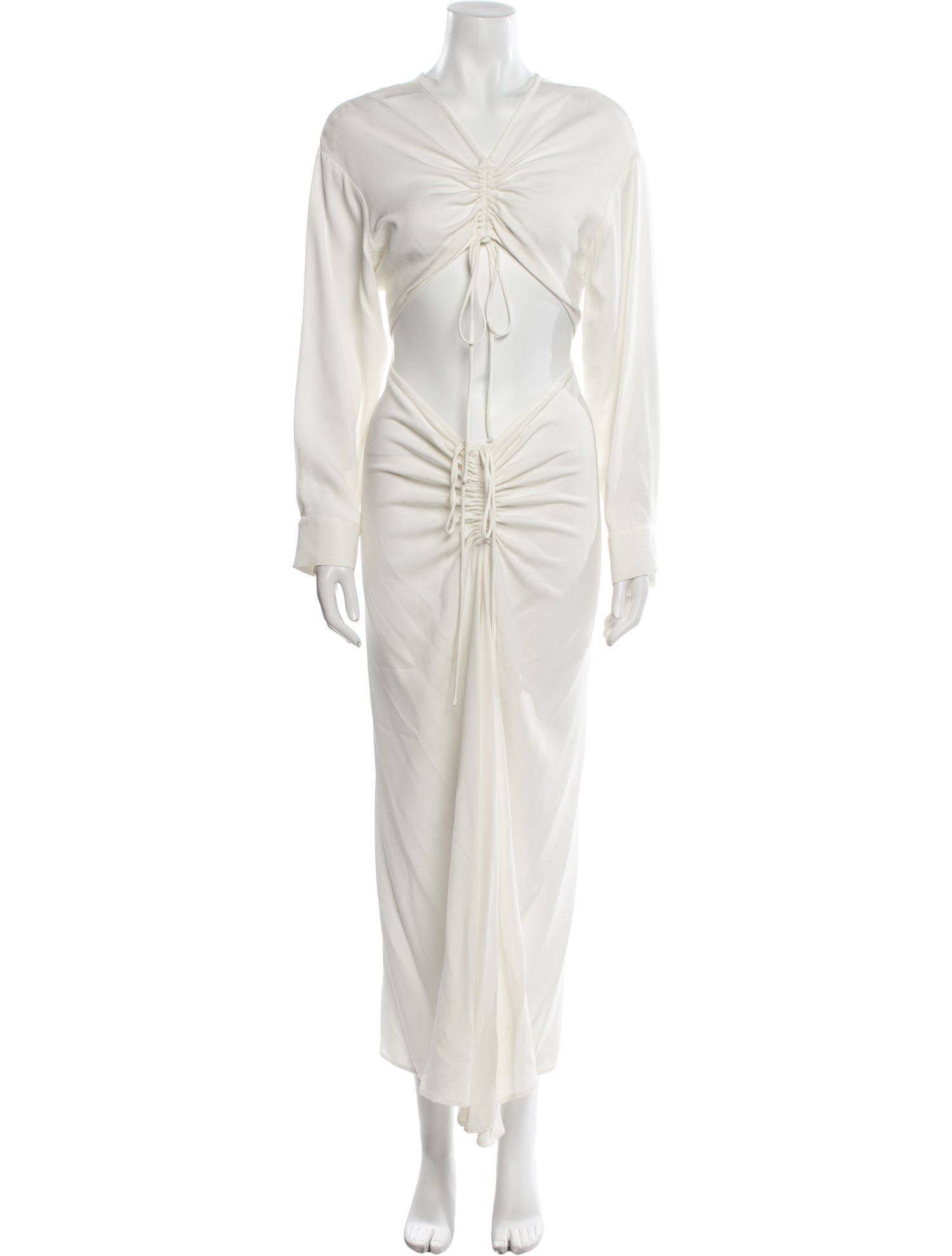 Christopher Esber V-Neck Long Dress