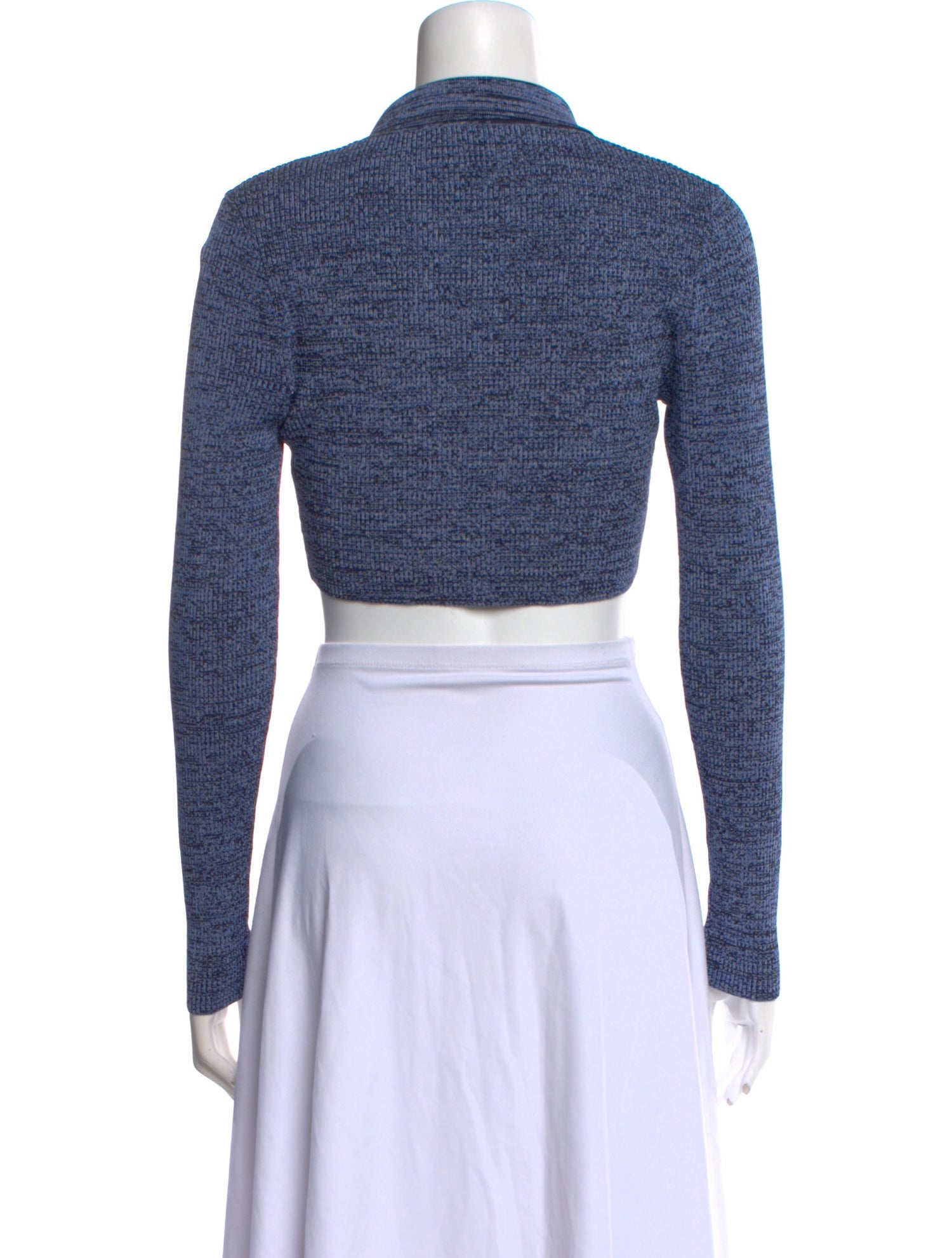 Christopher Esber Long Sleeve Crop Top