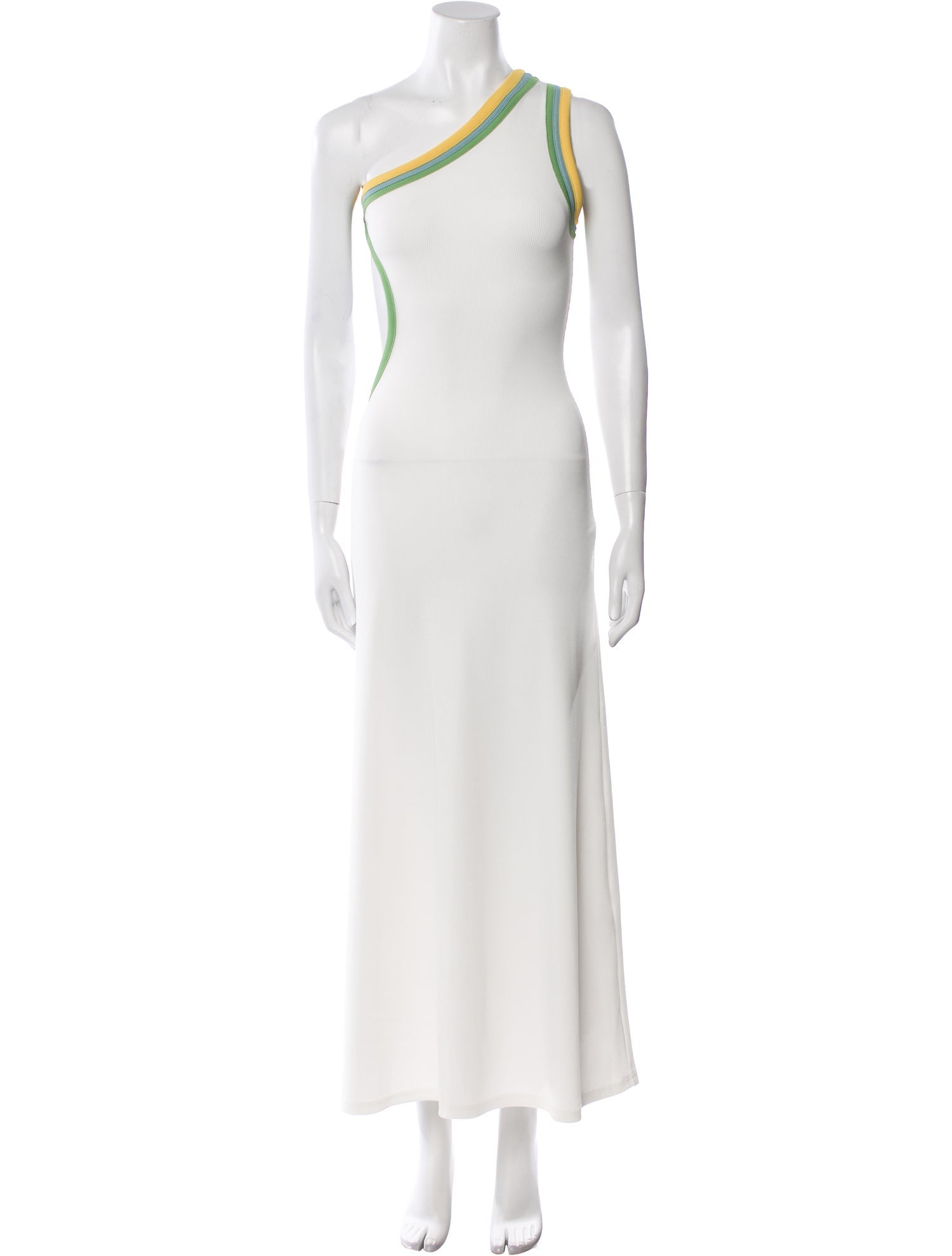 Christopher Esber One-Shoulder Long Dress