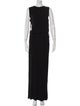 Christopher Esber Crew Neck Long Dress