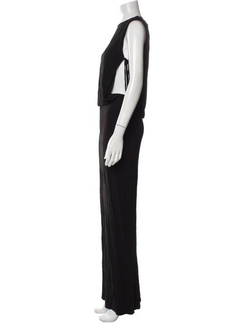 Christopher Esber Crew Neck Long Dress