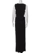 Christopher Esber Crew Neck Long Dress