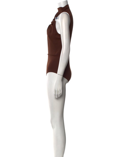 Christopher Esber Turtleneck Sleeveless Bodysuit