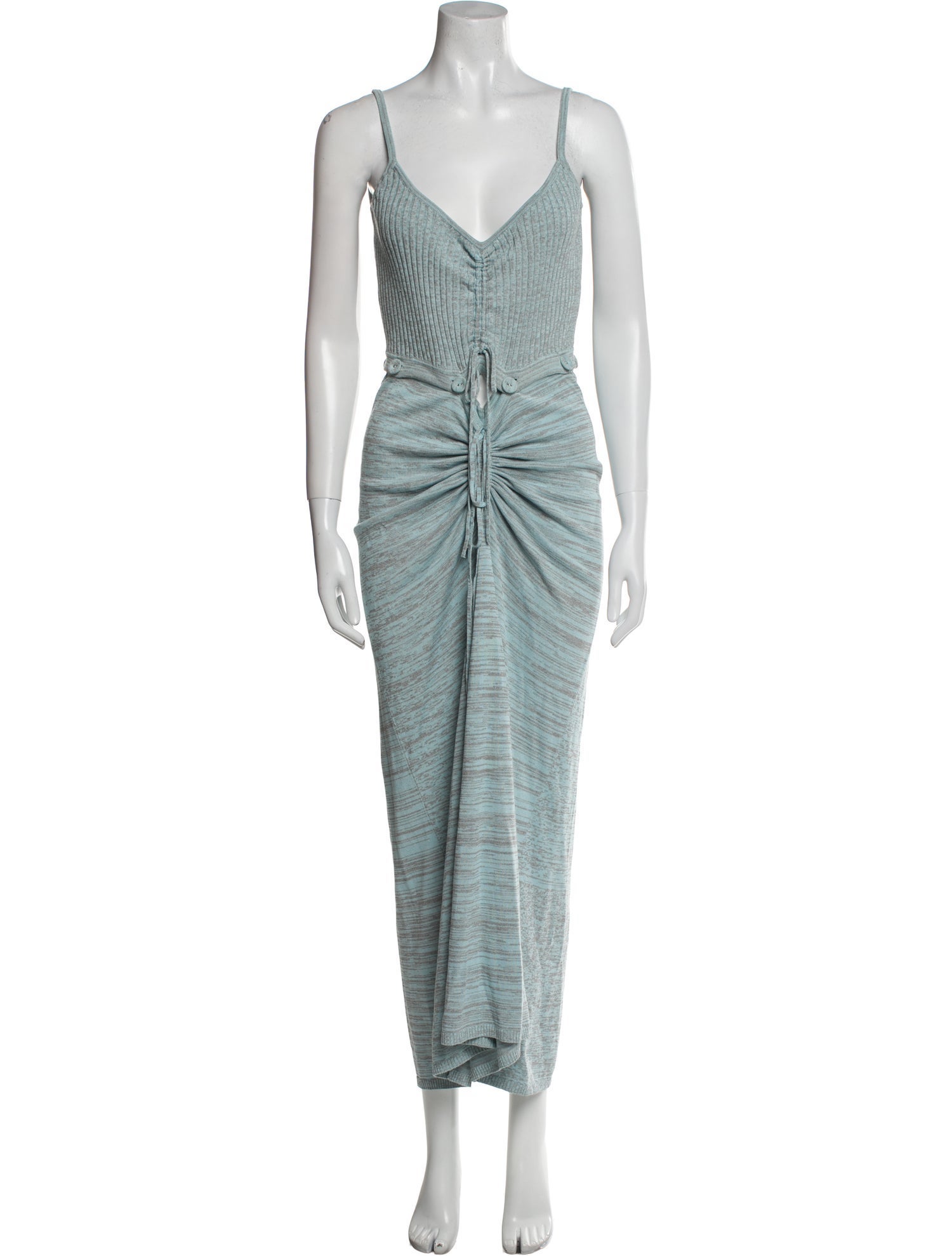 Christopher Esber Striped Long Dress