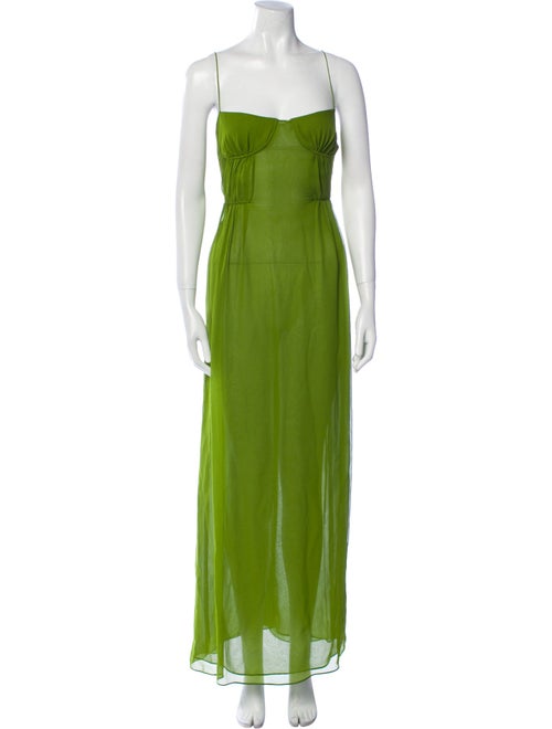 Christopher Esber Square Neckline Long Dress