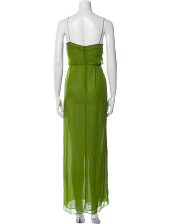 Christopher Esber Square Neckline Long Dress