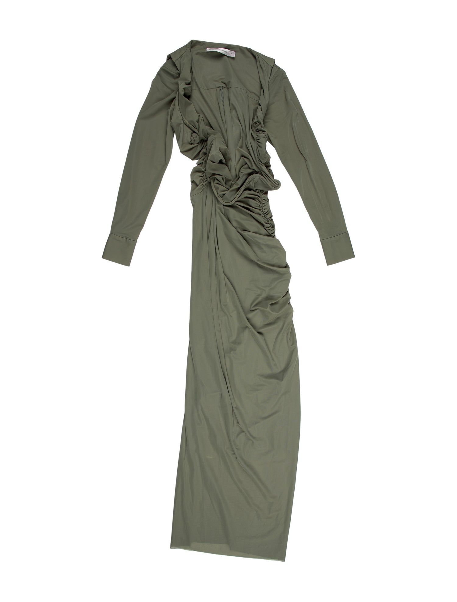 Christopher Esber Plunge Neckline Long Dress