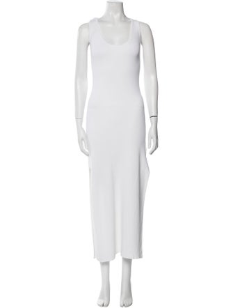 Christopher Esber Scoop Neck Long Dress