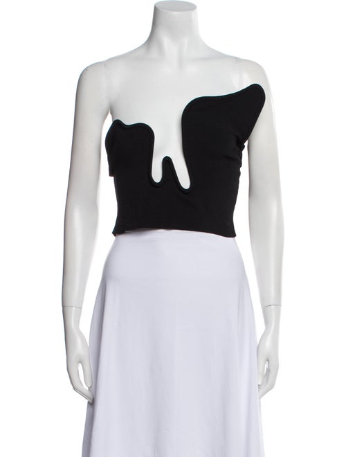 Christopher Esber Strapless Crop Top