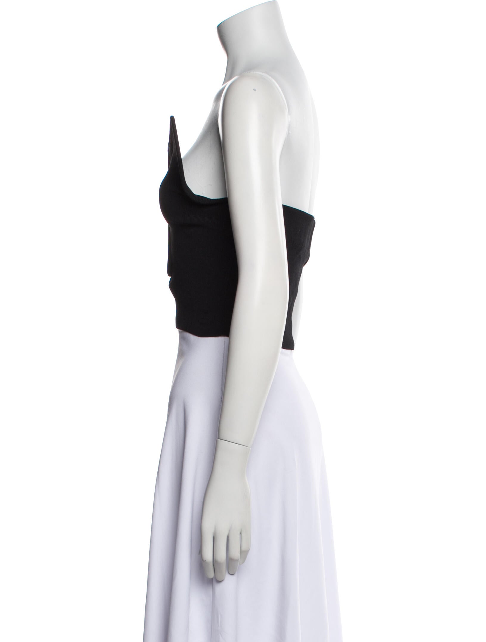 Christopher Esber Strapless Crop Top