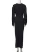 Christopher Esber V-Neck Long Dress
