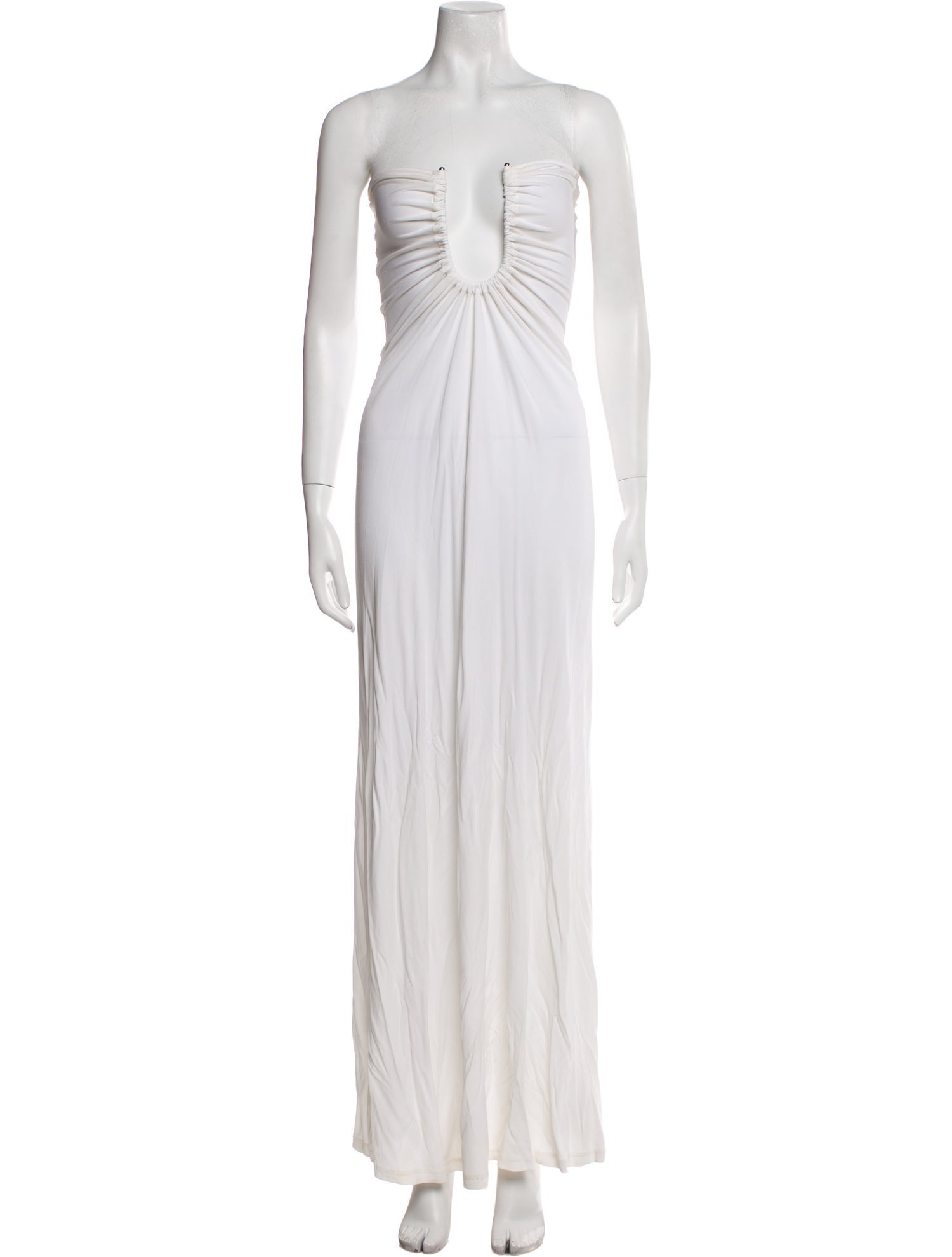 Christopher Esber Strapless Long Dress