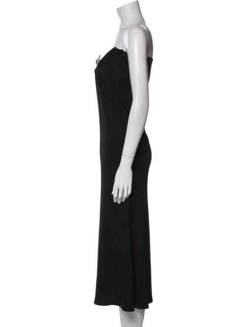Christopher Esber Strapless Midi Length Dress