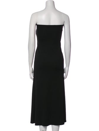 Christopher Esber Strapless Midi Length Dress