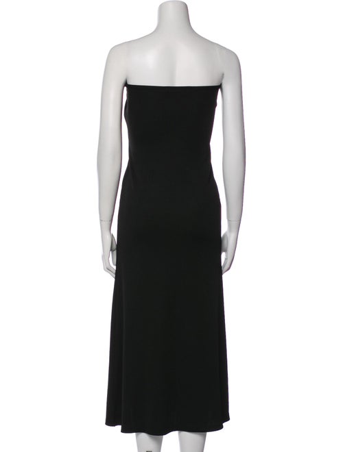 Christopher Esber Strapless Midi Length Dress