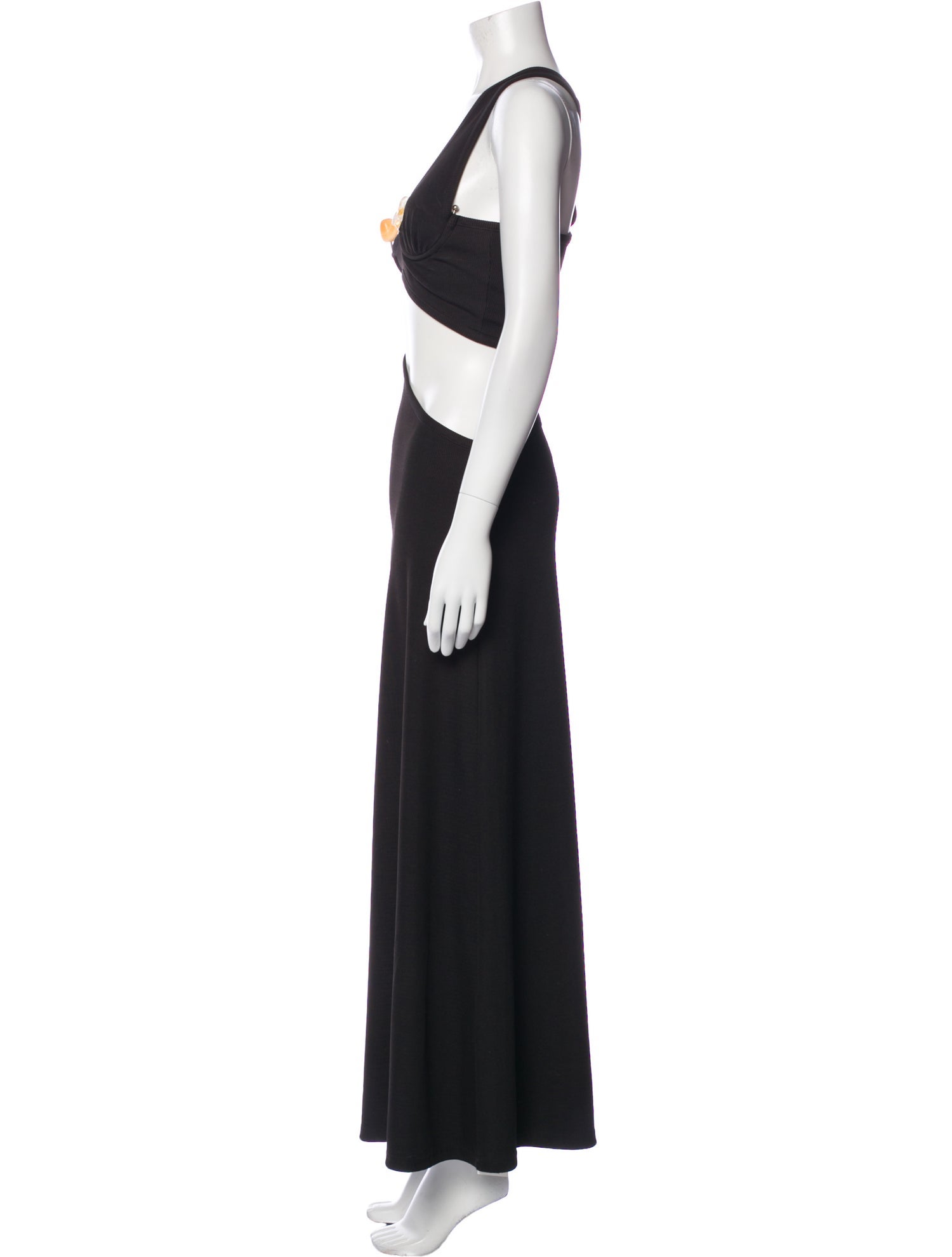 Christopher Esber Square Neckline Long Dress
